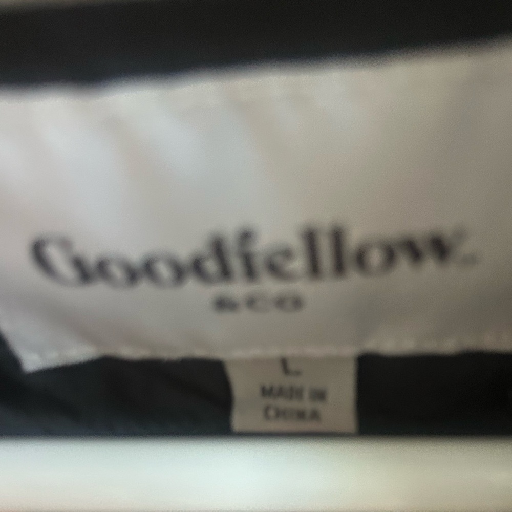 Mens Large Black Goodfellow vest - Picture 3 of 3